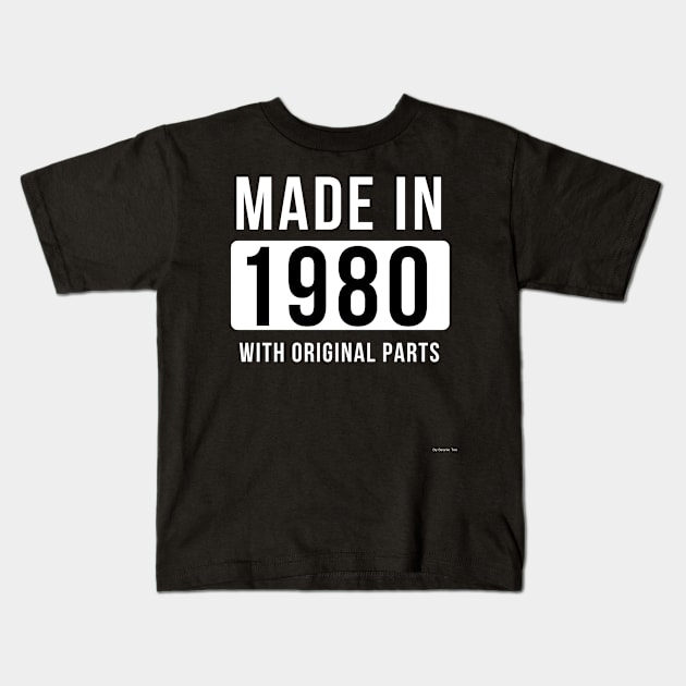 Made In 1980 Gift Idea 1980 Kids T-Shirt by giftideas